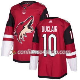 Adidas Maillot de Hockey Arizona Coyotes Anthony Duclair 10 2017-2018 Maroon Authentic - Homme